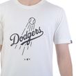 Camiseta Masculina New Era MLB LA Dodgers Sunset BRANCO-MBI25TSH003- -3-